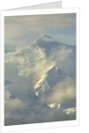 Cumulus clouds around Mt.McKinley by Anonymous