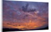 Colored clouds above Colorado River at sunset by Anonymous