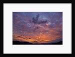 Colored clouds above Colorado River at sunset by Anonymous