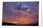 Colored clouds above Colorado River at sunset by Anonymous