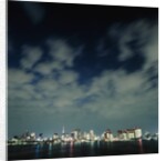 Tokyo skyline at night by Anonymous