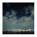 Tokyo skyline at night by Anonymous