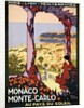 Monaco Monte-Carlo poster by Anonymous