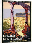 Monaco Monte-Carlo poster by Anonymous