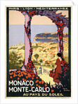 Monaco Monte-Carlo poster by Anonymous