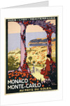 Monaco Monte-Carlo poster by Anonymous
