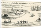 Fort at New Amsterdam of the Manhatans by Anonymous