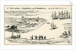 Fort at New Amsterdam of the Manhatans by Anonymous