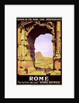 Rome poster by Anonymous