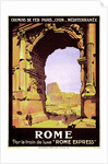 Rome poster by Anonymous