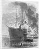 The Confederate Steamer 'Nashville' Running the Blockade at by Anonymous
