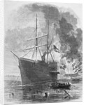 The Confederate Steamer 'Nashville' Running the Blockade at by Anonymous