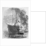 The Confederate Steamer 'Nashville' Running the Blockade at by Anonymous