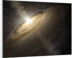 Dusty disk in a young solar system by Anonymous