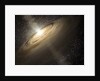 Dusty disk in a young solar system by Anonymous