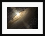 Dusty disk in a young solar system by Anonymous