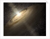 Dusty disk in a young solar system by Anonymous