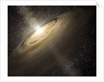 Dusty disk in a young solar system by Anonymous