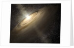 Dusty disk in a young solar system by Anonymous