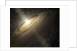 Dusty disk in a young solar system by Anonymous
