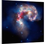 Antennae galaxies by Anonymous