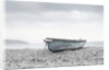Boat at beach in Devon by Anonymous