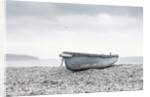 Boat at beach in Devon by Anonymous
