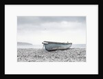 Boat at beach in Devon by Anonymous