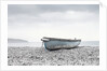 Boat at beach in Devon by Anonymous