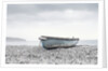 Boat at beach in Devon by Anonymous