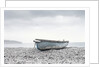 Boat at beach in Devon by Anonymous