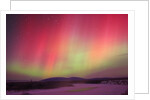 Aurora Borealis or Northern Lights, Yukon. by Anonymous