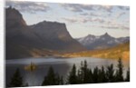 Wild Goose Island at sunrise St. Mary Lake, Glacier National Park, Montana. by Anonymous