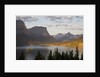Wild Goose Island at sunrise St. Mary Lake, Glacier National Park, Montana. by Anonymous