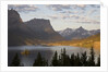 Wild Goose Island at sunrise St. Mary Lake, Glacier National Park, Montana. by Anonymous