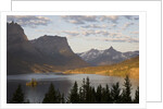 Wild Goose Island at sunrise St. Mary Lake, Glacier National Park, Montana. by Anonymous