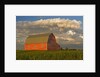 Barn and cumulonimbus cloud mass near Bromhead, Saskatchewan, Canada by Anonymous