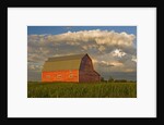 Barn and cumulonimbus cloud mass near Bromhead, Saskatchewan, Canada by Anonymous