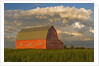 Barn and cumulonimbus cloud mass near Bromhead, Saskatchewan, Canada by Anonymous