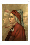 Profile portrait of Dante by Anonymous