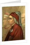 Profile portrait of Dante by Anonymous