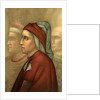 Profile portrait of Dante by Anonymous