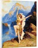 Caucasian dancer dressed as Native American by Anonymous