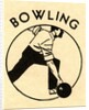 Man bowling by Anonymous