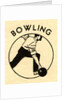 Man bowling by Anonymous