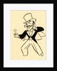 Magician in top hat by Anonymous