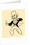 Magician in top hat by Anonymous