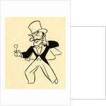 Magician in top hat by Anonymous