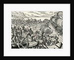 Battle during Vespucci expedition by Anonymous