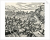 Battle during Vespucci expedition by Anonymous